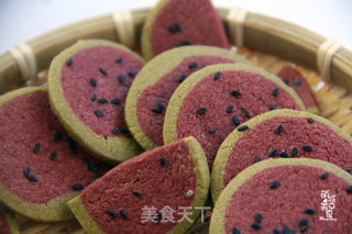 西瓜饼干的做法