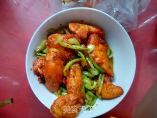 鸡柳炒白菜头的做法