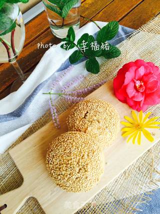 芝麻烧饼（烤箱版）的做法