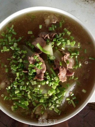 羊肉冬瓜汤的做法