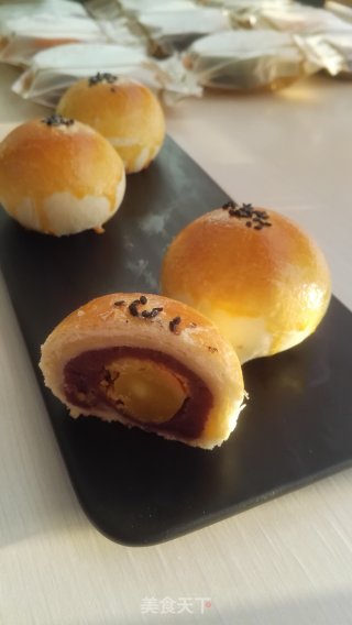 蛋黄酥的做法