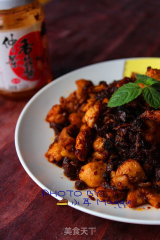 菇爆鸡丁的做法