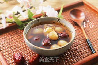 红枣桂圆枸杞红糖水的做法