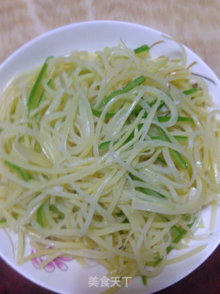 青椒土豆丝的做法