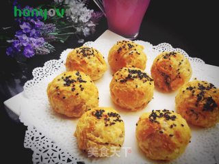 简易版蛋黄酥的做法