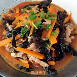 家常鱼香肉丝的做法