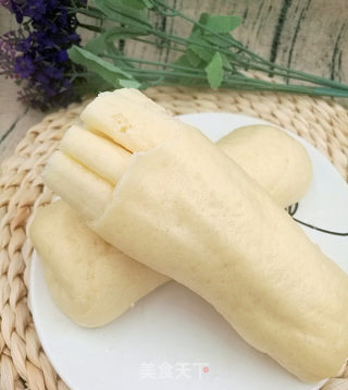长条银丝卷的做法