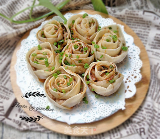 玫瑰煎饺的做法