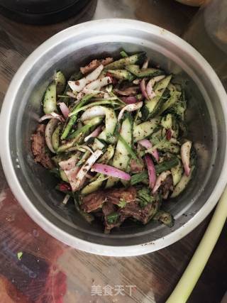 凉拌牛肉的做法
