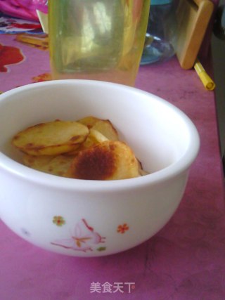 简单的煎土豆片