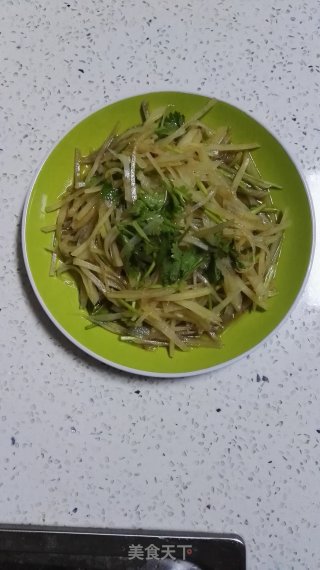 凉拌土豆丝的做法