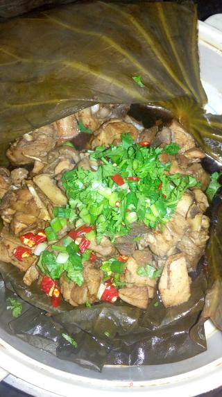 家常荷叶鸡的做法
