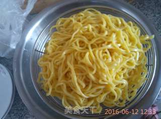 彩色面条
