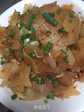 蝉翼土豆的做法