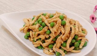 鸡丝炒豌豆的做法