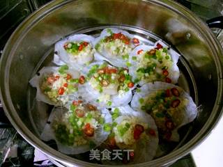 蒜蓉粉丝蒸扇贝的做法