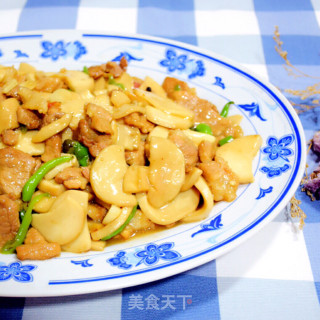 酱香杏鲍菇肉片的做法