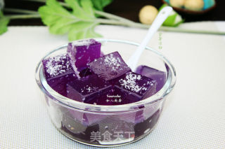 紫薯凉粉的做法