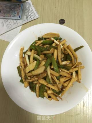 蚝油茭白的做法