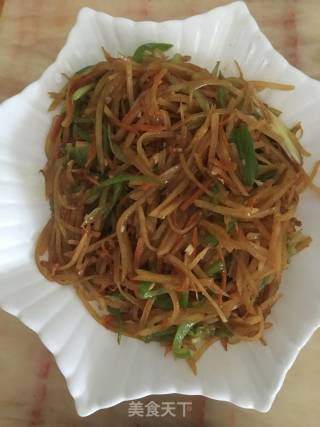 炒三丝的做法