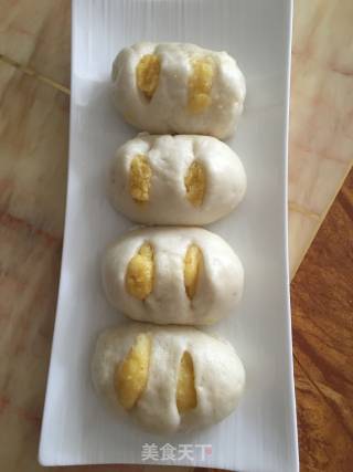 奶黄包的做法