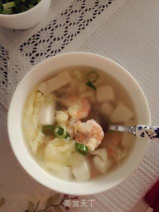 三鲜豆腐羹的做法