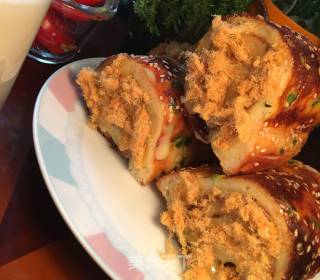肉松面包卷的做法