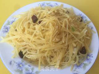 树椒土豆丝的做法