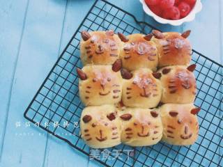 猫猫肉松挤挤包的做法