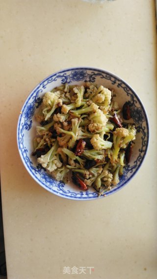滋味菜花的做法