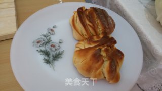 烤花卷的做法