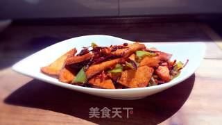 蒜香千页豆腐的做法