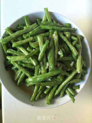 蒜香长豆的做法