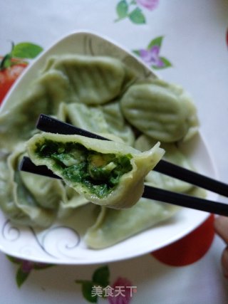 小白菜鲜虾水饺“原汁原味”的做法
