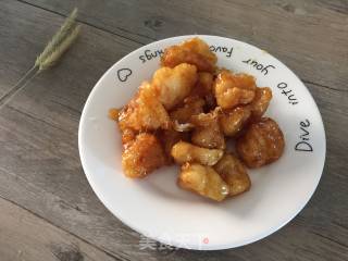 拔丝苹果????????的做法