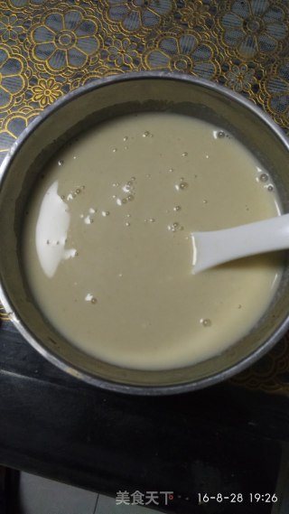 浓香花生豆浆的做法