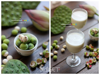 应季美食---椰香莲子露的做法