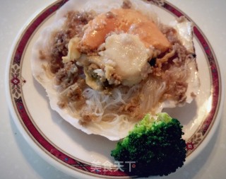 粉丝蒸扇贝的做法