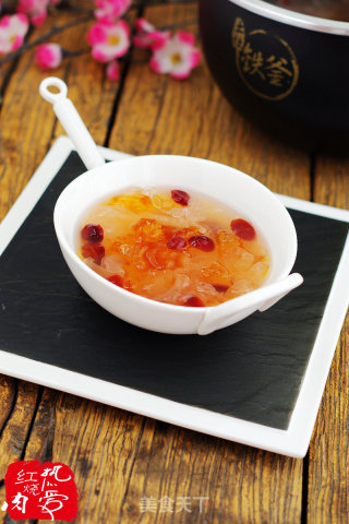 桃胶银耳羹——#铁釜烧饭就是香#的做法