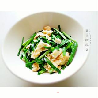 韭菜炒鸡蛋的做法