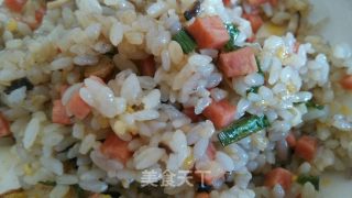 火腿炒饭