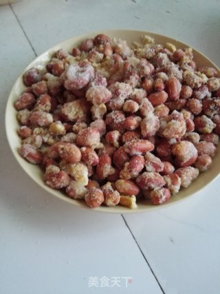雪花花生花生粘的做法