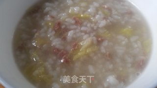 牛肉菜心粥—小恙后补力气！的做法