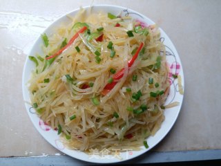 酸辣土豆丝的做法