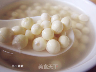 软糯糖水鸡头米的做法