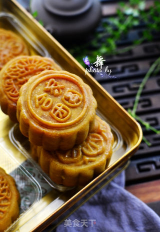 广式双蛋黄椰蓉月饼的做法