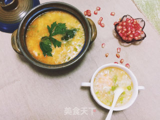 美味虾粥的做法