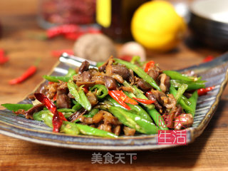 辣炒鸡胗的做法