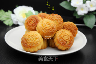 广式柠檬伍仁月饼的做法