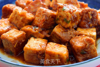 酱香脆皮炸豆腐的做法